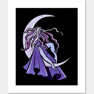 Moon Goddess Posters and Art